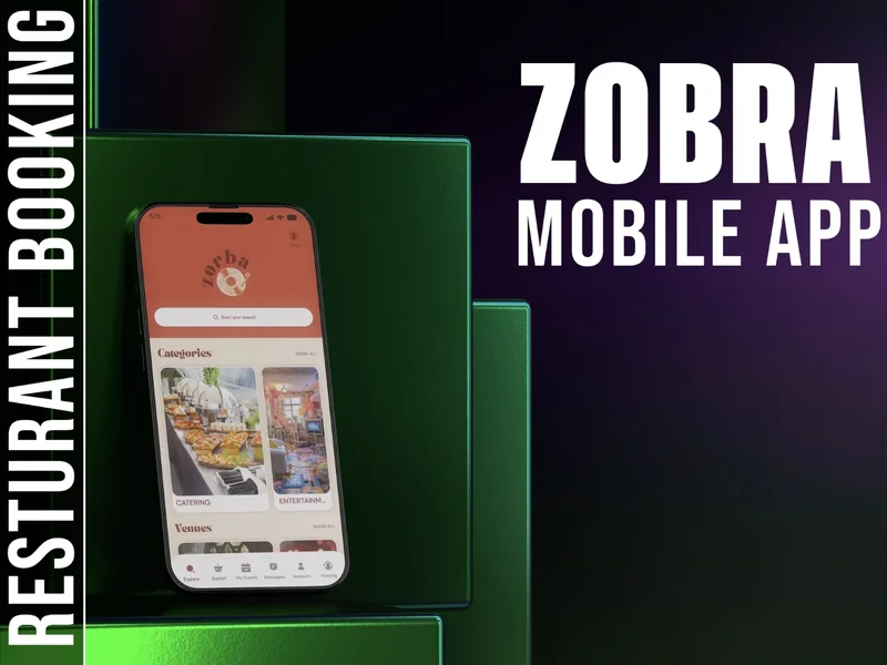 Zobra Restaurant and Event Booking App