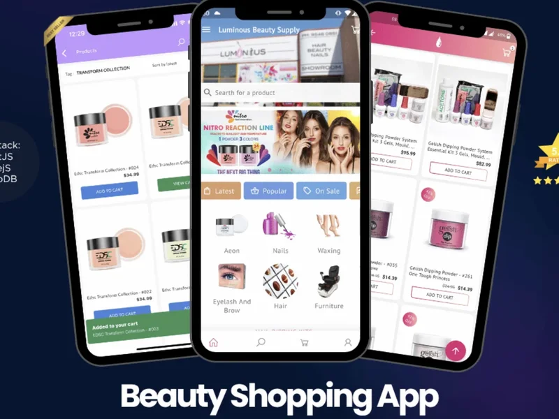 iOS App for Nails wholesaler