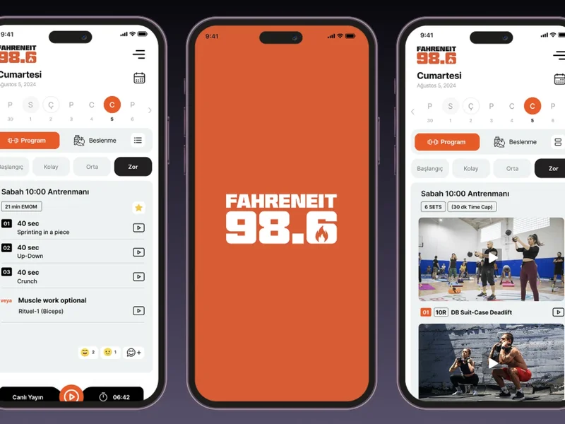 Fahrenheit 98.6 Mobile App Development
