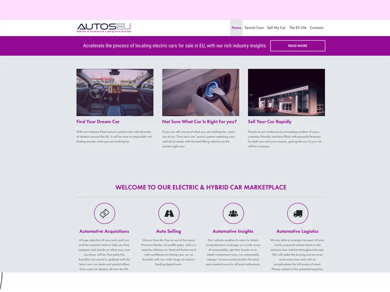 Autos EU - Visual & Responsivity Improvement with CSS